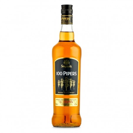 Whisky 100 pipers 0,70 cl.