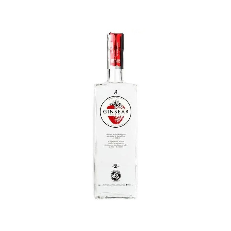 Ginebra Ginbear Fresa 40º