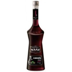 Jarabe Cassis Sanz Sin alcohol 0º