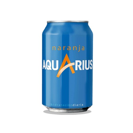 Aquarius Naranja botes 33cl