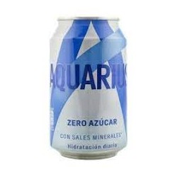 Aquarius Limon Zero botes 33cl