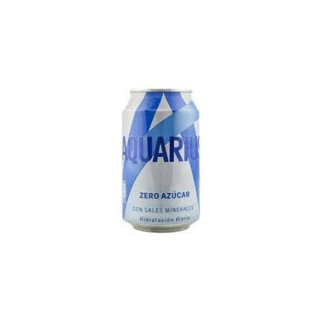 Aquarius Limon Zero botes 33cl