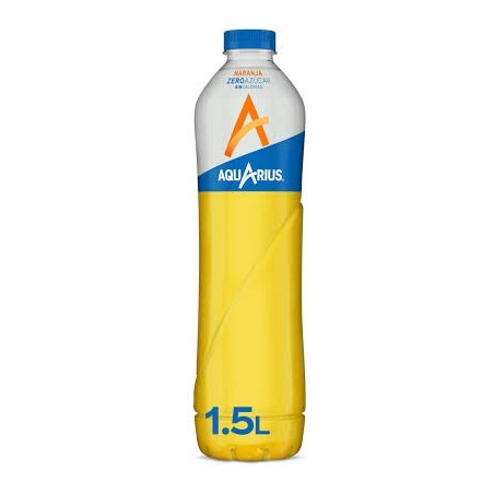 Aquarius Naranja Zero Azucar 1.5 L
