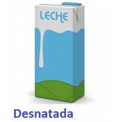 Leche Desnatada Brick 1 L