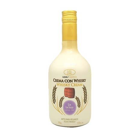 Sin Lactosa Crema con Whisky s/l 70cl