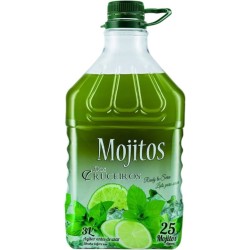 Mojito Dos Cruceiros con alcohol 3 litros