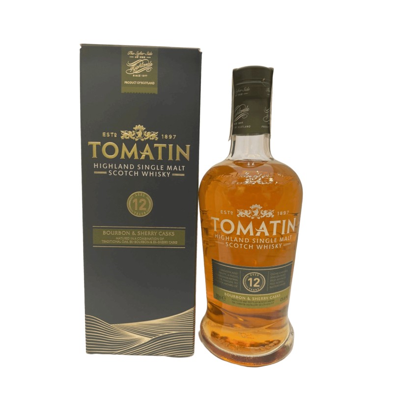 Tomatin Single Malt 12 Años 70cl Tomatin Single Malt 12 Años 70cl