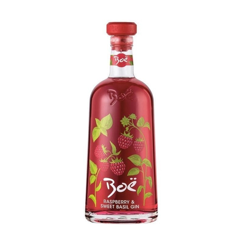 Boe Raspberry And Sweet Basil Gin 70CL