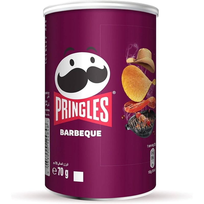 Lata Pringels Texas BBQ Sauce 70g Lata Pringels Texas BBQ Sauce 70g