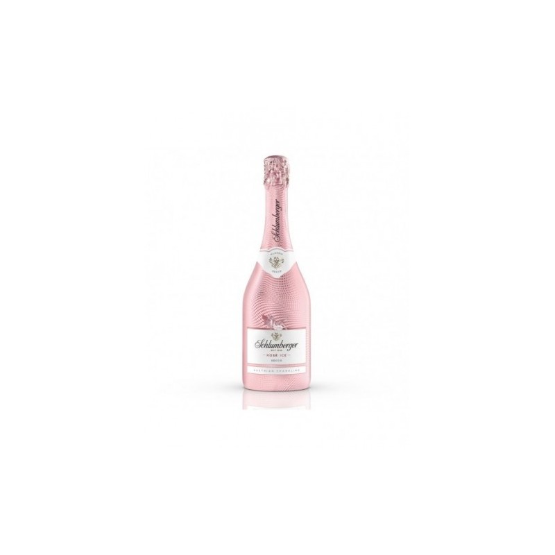 Schlumberger rose ice secco sparkling wine