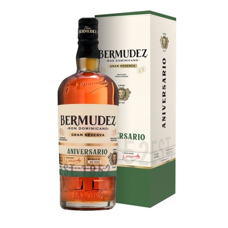 Ron Bermúdez Gran Reserva Aniversario — Ron Premium Dominicano | Sectorhostelero.com