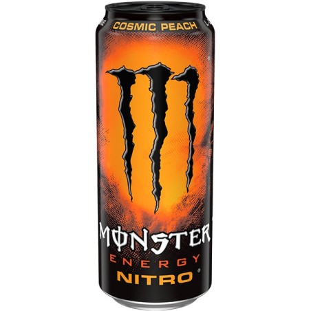 Monster Nitro Cosmic Peach 500ml | Energía con Sabor Suave