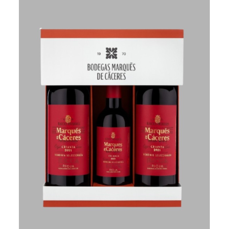 Estuche Marques de Cáceres Crianza