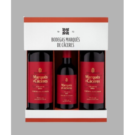 Estuche Marques de Cáceres Crianza