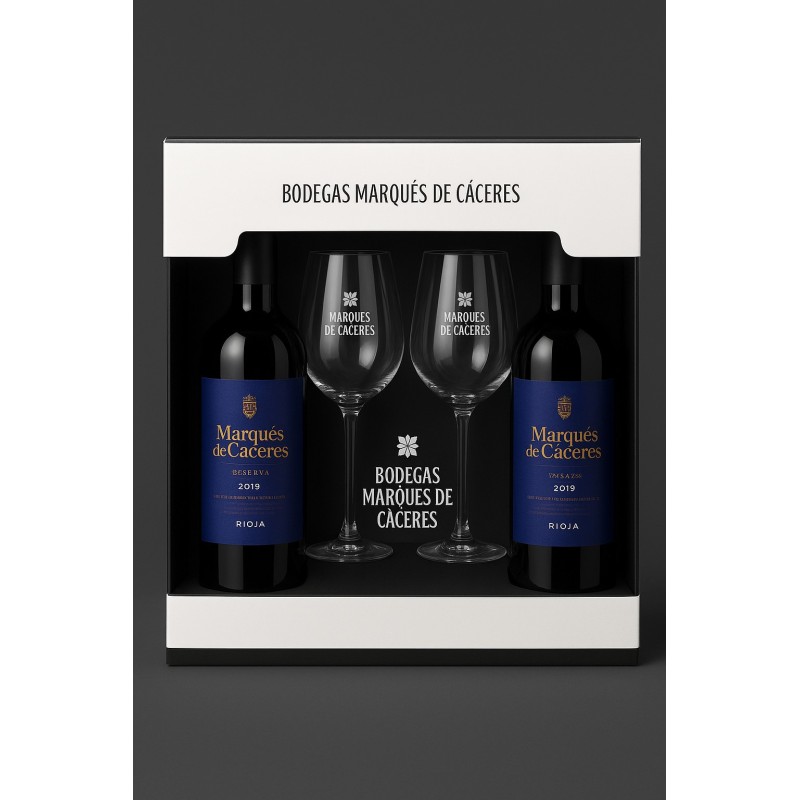 Estuche Marques de Cáceres Reserva