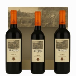 Estuche El Coto Crianza (2 bot. 75cl + 1 bot. 50cl)