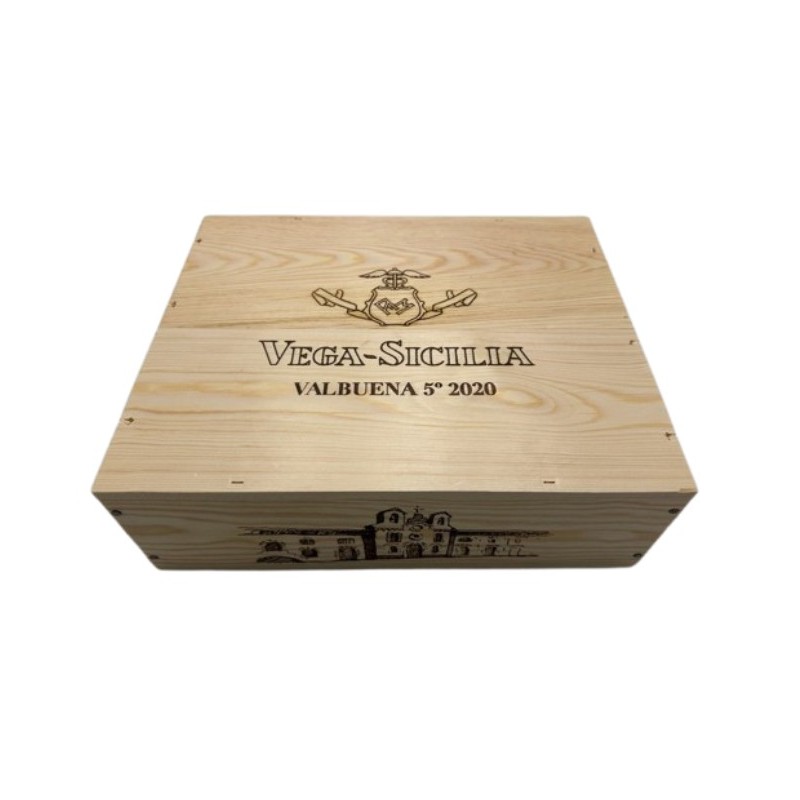 Estuche Vega-Silicia Valbuena 5º 2020 75cl (3 botellas)