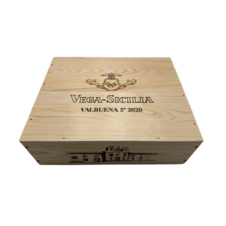 Estuche Vega-Silicia Valbuena 5º 2020 75cl (3 botellas)