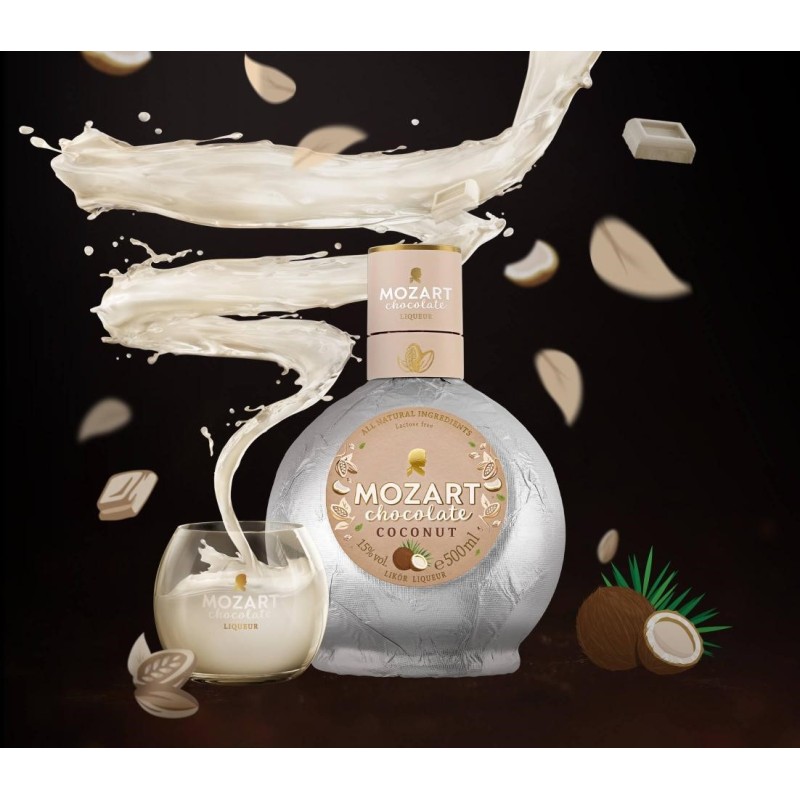 Mozart Coconut Chocolate 15º 50cl