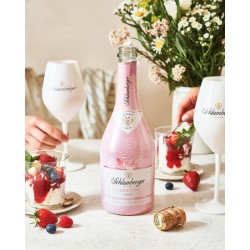 Schlumberger rose ice secco sparkling wine