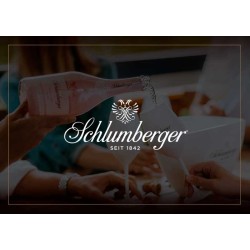 Schlumberger rose ice secco sparkling wine