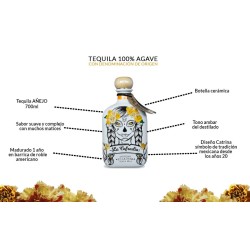 Tequila Anejo la cofradía Ed. Catrina