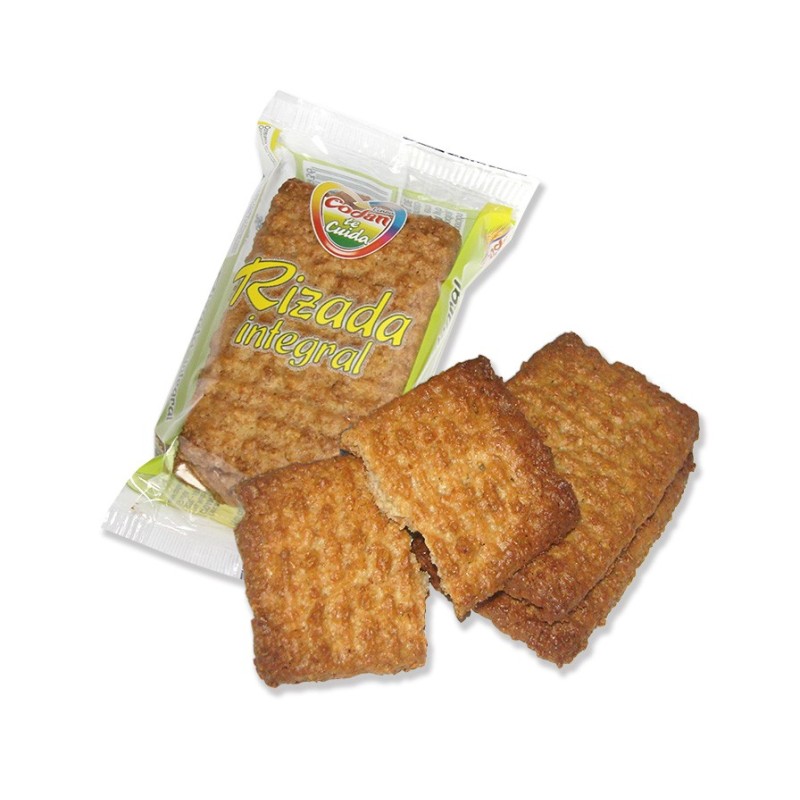Galletas rizadas integrales