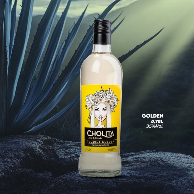 Tequila Cholita Golden 70cl
