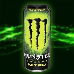 Monster Energy Nitro 500ml | Bebida Energética Nitro-Infused