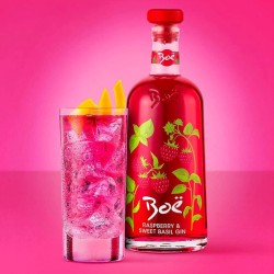 Boe Raspberry And Sweet Basil Gin 70CL