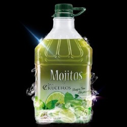Mojito Dos Cruceiros con alcohol 3 litros