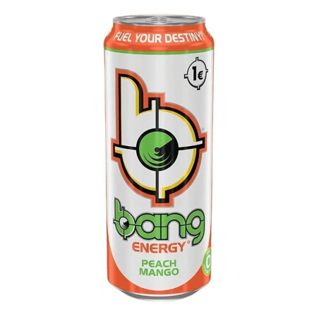 Bebida Energética Bang Energy Peach Mango 500ml
