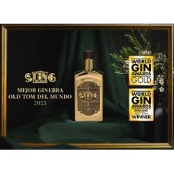 The Sting Small Batch G´old Ton Gin 70cl 41,3%