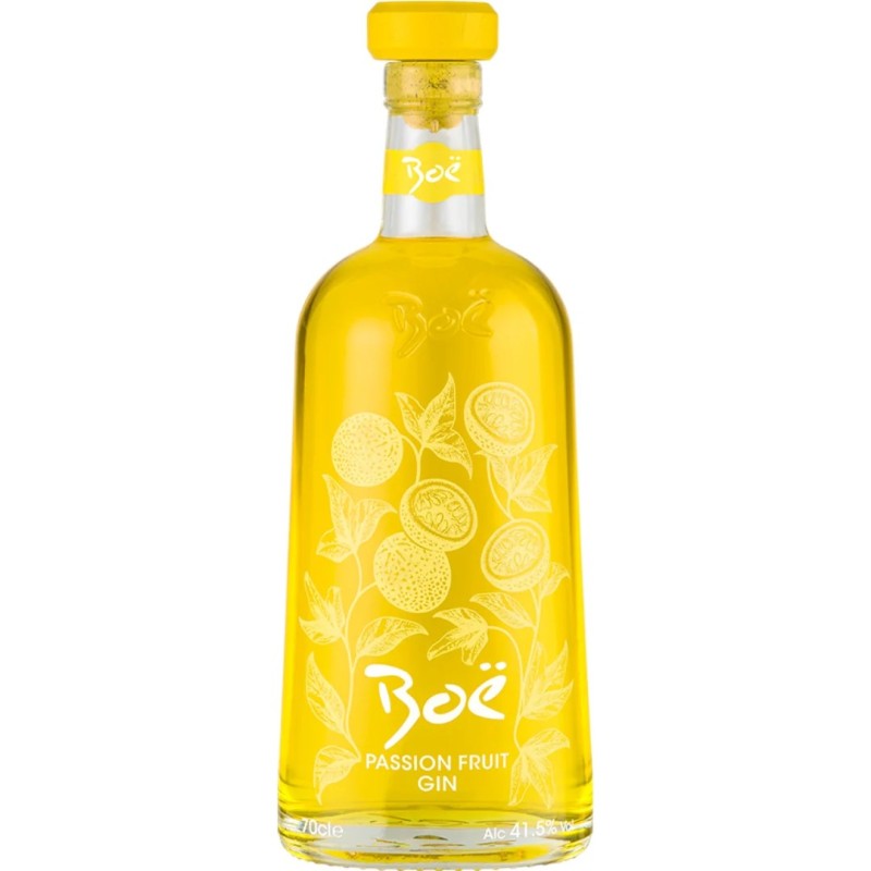 Ginebra Boe Passion Fruit Gin (Fruta de la pasión) 70cl 41.5%