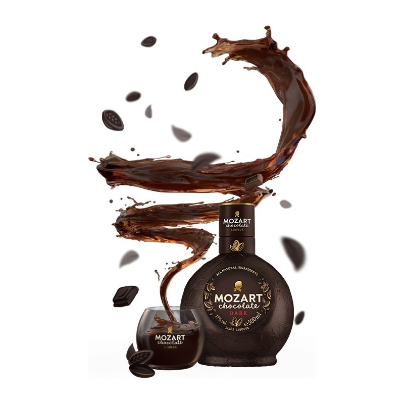 Mozart Dark Chocolate Liquer 50cl 17%