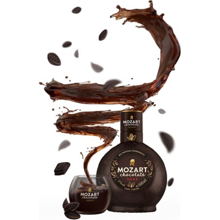 Mozart Dark Chocolate Liquer 50cl 17%