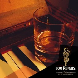 Whisky 100 pipers 0,70 cl.