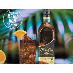 Ron Flor de caña Añejo 5 años 40º
