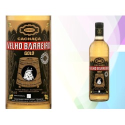 Ron cachaca velho barreiro gold  39º