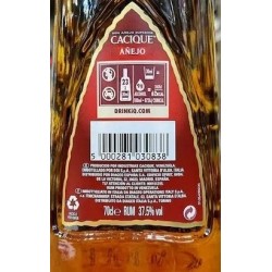 Ron Cacique Añejo 37,5º