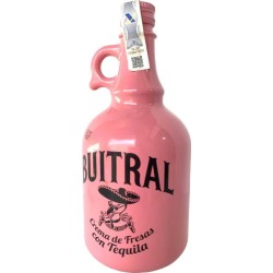 Tequila Crema de Fresa Buitral 17º