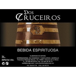 Bebida espirituosa Dos Cruceiros 30º