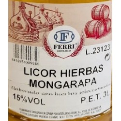 Mongarapa Hierbas 15º