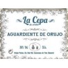 Aguardiente Cepa de Cristal Blanco 40º