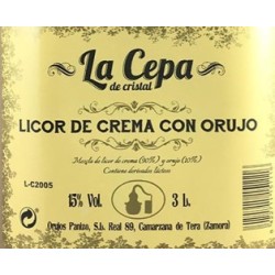 La Cepa de cristal Crema Orujo  30º