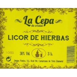 La Cepa de Cristal Hierbas 30º