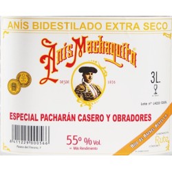 Machaquito Seco 25º 3L