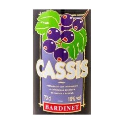 Licor Bardinet Cassis 18º