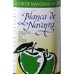 Licor Blanca Navarra Manzana Verde 17º