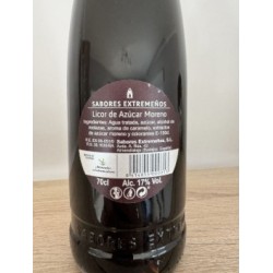 Licor Sabores Extremeños Azúcar Moreno 17º